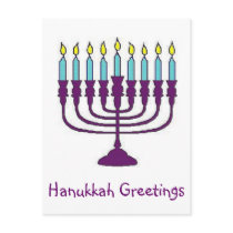 Happy Hanukkah postcards by Incatneato Happy Hanukkah postcards