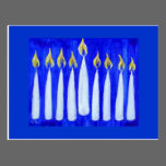 Happy Hanukkah Postcard postcards