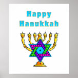 Happy Hanukkah Poster