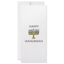 Happy Hanukkah rack cards