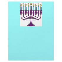 Happy Hanukkah Shalom Personalized Letterhead