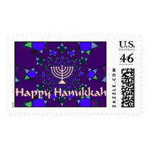 Happy Hanukkah Stamp