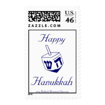 Happy Hanukkah stamp