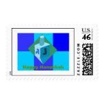 HAPPY HANUKKAH STAMP Postage
