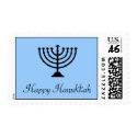 Happy Hanukkah stamp by rubymonkey Happy Hanukkah stamp