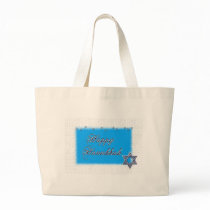 happy hanukkah star bags