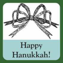 Happy Hanukkah stickers