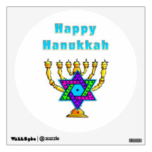 Happy Hanukkah Wall Decals