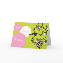 Happy Happy Birthday Greeting Card