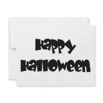 Happy Happy Halloween invitations