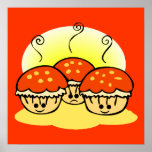Happy Happy Sad Muffins posters