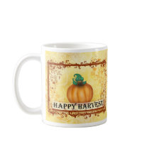 Happy Harvest mugs by pchanger Happy Harvest mugs