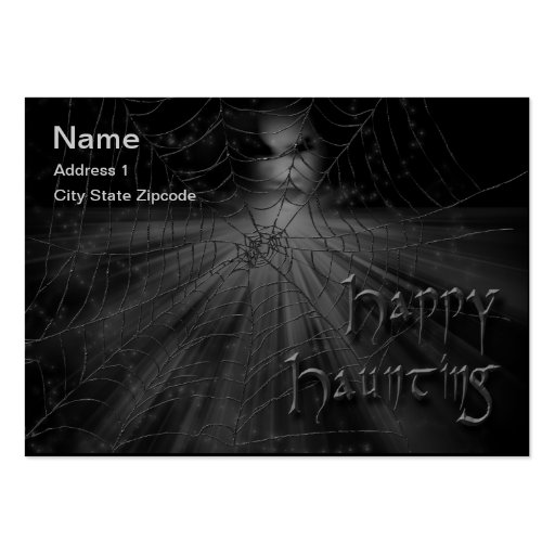 Happy Haunting Calling Card/Business Card