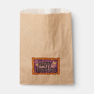 Happy Haunting Favor Bags