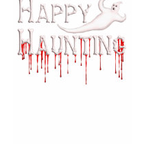 Happy Haunting Ghost t-shirts