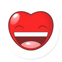 Happy Heart stickers