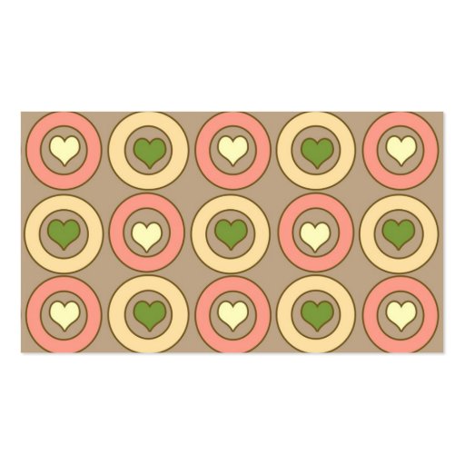 Happy Hearts Business Card Templates