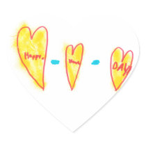 Happy Hearts Day Stickers