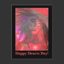 Happy Hearts Day! Valentine postcards