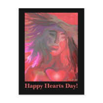 Happy Hearts Day! Valentine postcards