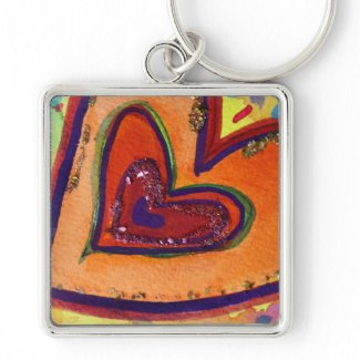 Happy Hearts Keychains keychain