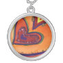 Happy Hearts Silver Necklace Charm Pendant