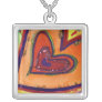 Happy Hearts Silver Necklace Jewelry Charm