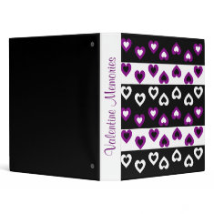 Happy Hearts Valentine Binder binder