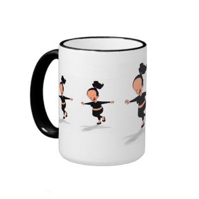 HAPPY HILDA HAHA COFFEE MUG by th3limit