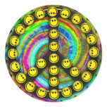 Happy Hippie Smiley Peace Stickers