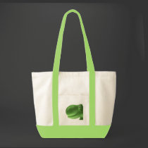 Happy Hippo Green Bag bags