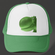 Happy Hippo Green hats