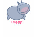 Happy Hippo t-shirts