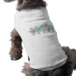 Happy Hippos pastel gingham Pet Clothes