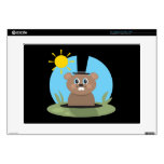 Happy Hog Laptop Decal
