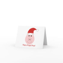 Happy Hoggy Days Holiday note cards