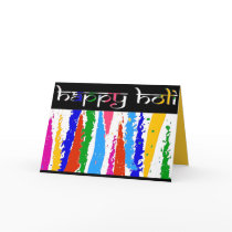 Happy Holi Greetings Greeting Card