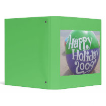Happy Holiday 2009 binders