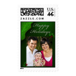 Happy Holiday Christmas photo card template