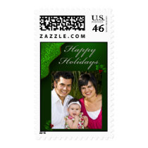 Happy Holiday Christmas photo card template
