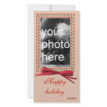 happy holiday christmas picture card