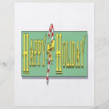 Happy Holiday Custom Flyer