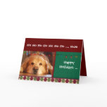 Happy Holiday from the dog Dog