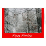 happy holiday greeting card