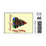 HAPPY HOLIDAY  (Mojisola A Gbadamosi Design ) postage