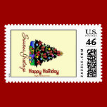 HAPPY HOLIDAY  (Mojisola A Gbadamosi Design ) stamps