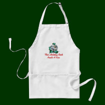 Happy Holiday Ornament Apron aprons