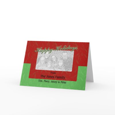 Holiday Photo Frame Cards