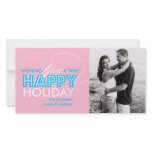 Happy Holiday Custom Photo Card