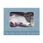 Happy Holiday Pitbull Postcard